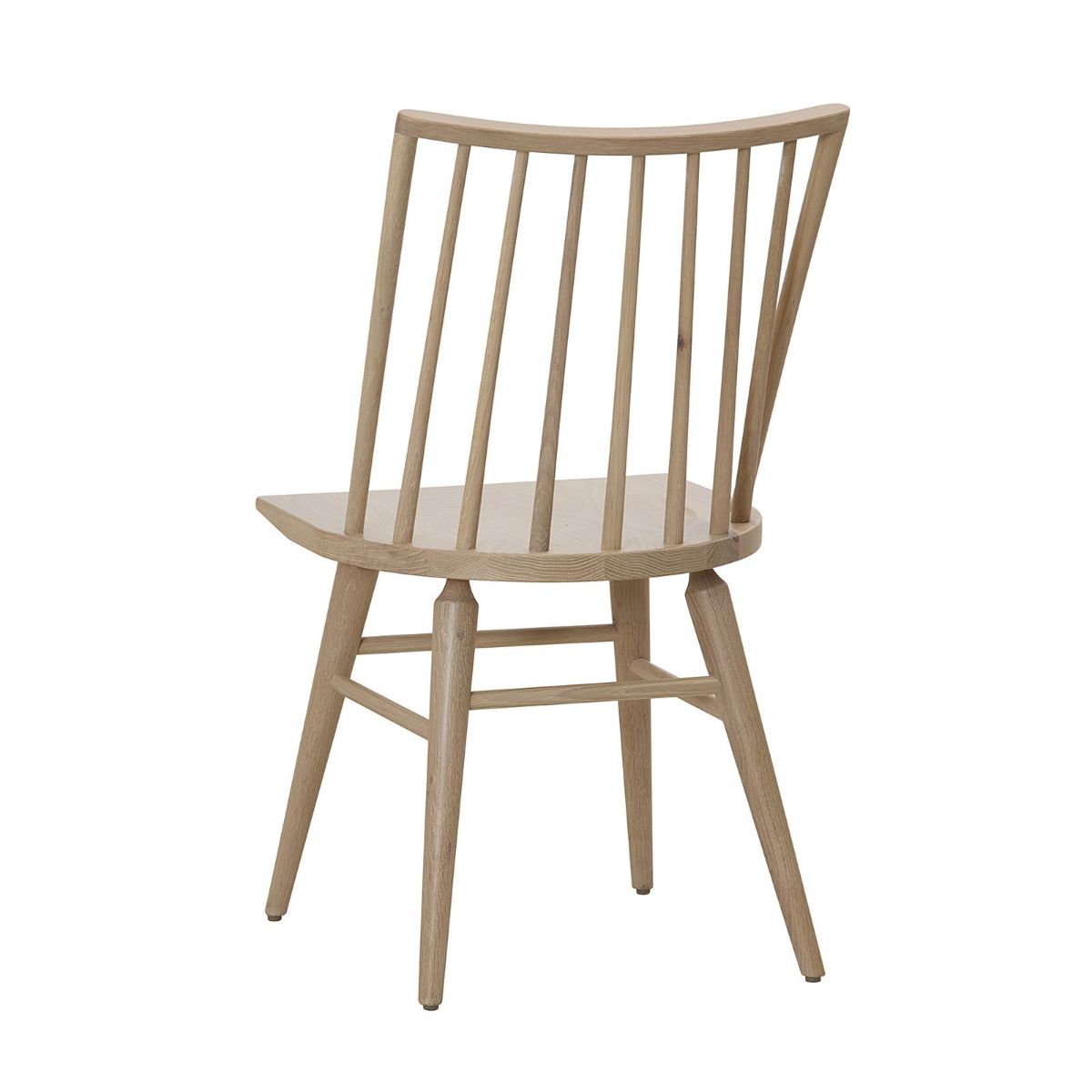 Picture of Dovetail Bleached White Spindle Side Chair