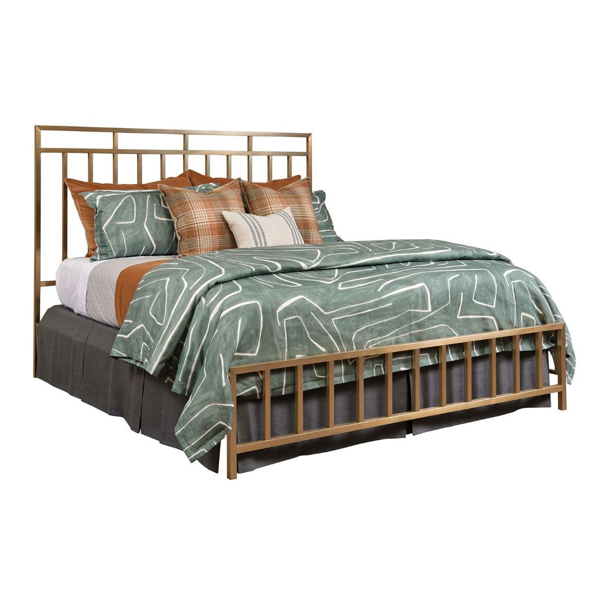 Picture of Aspire Queen Metal Bed