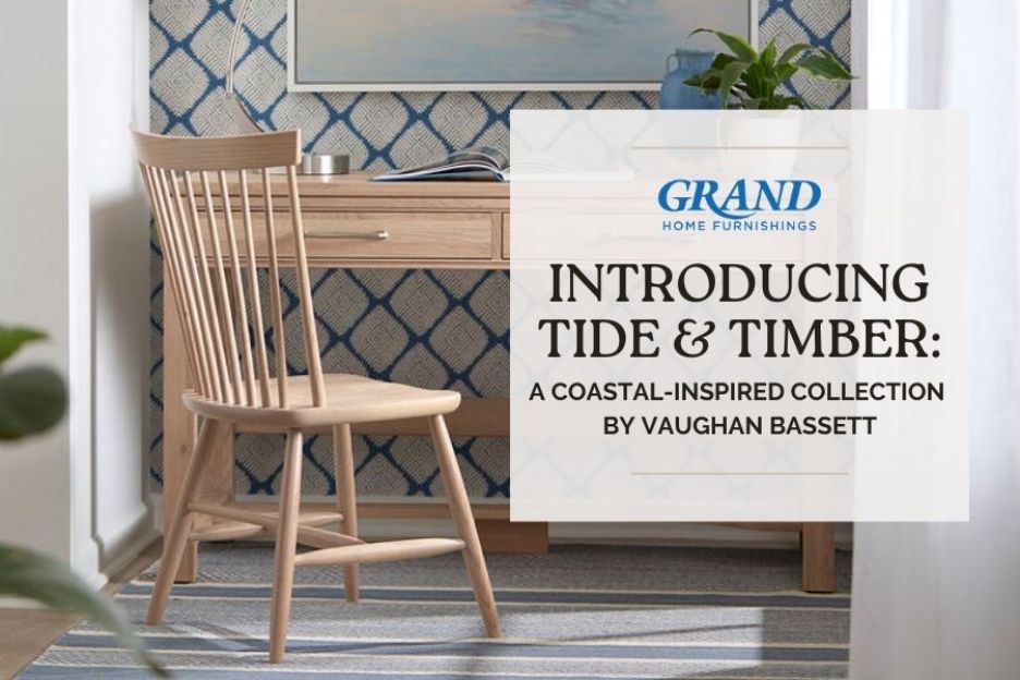 Introducing Tide & Timber: A Coastal-Inspired Collection by Vaughan Bassett