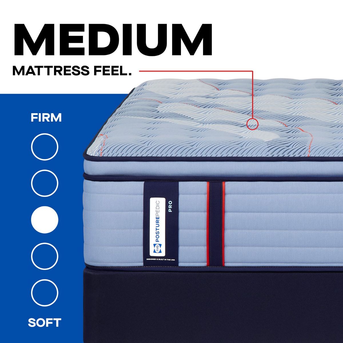 Picture of Dupont II Medium Euro Top Full Mattress