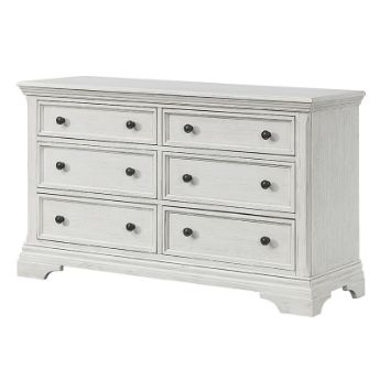 Picture of Olivia Brushed White Dresser
