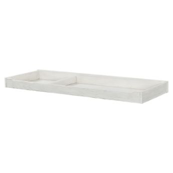 Picture of Olivia Brushed White Changer Topper