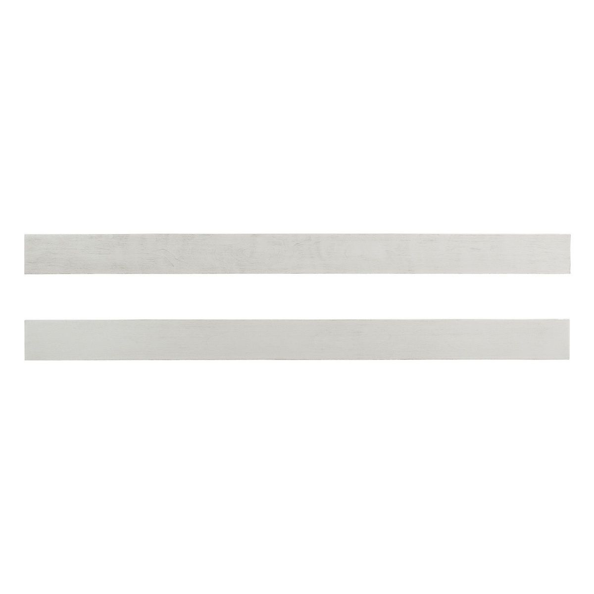 Picture of Olivia Brushed White Full Size Rails