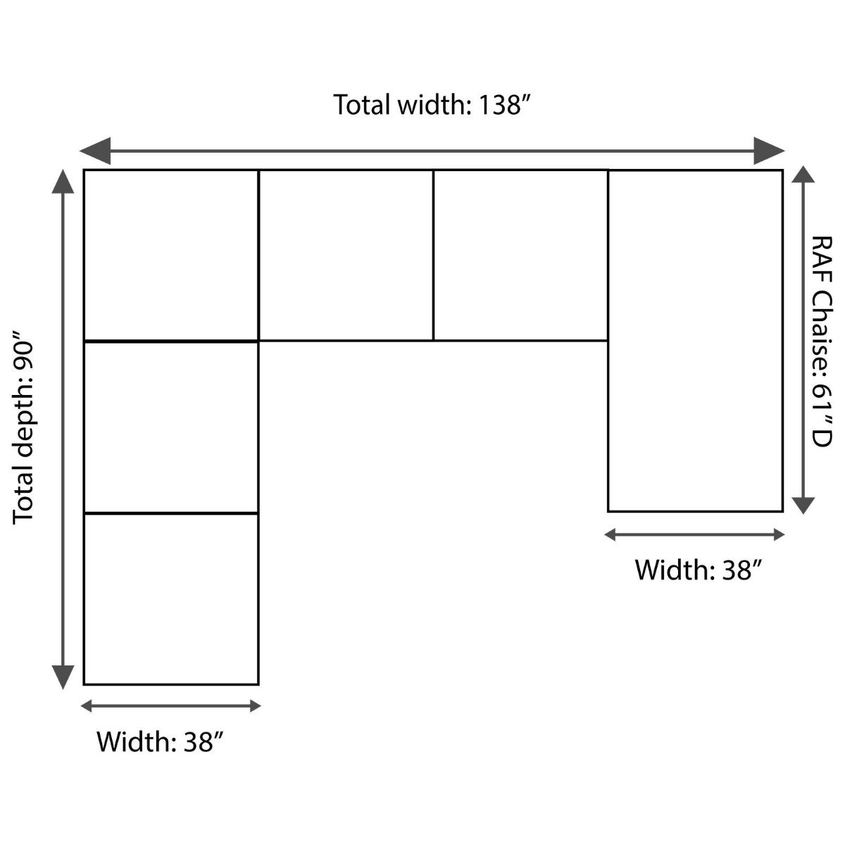 Picture of Birkdale 3-Piece Sectional