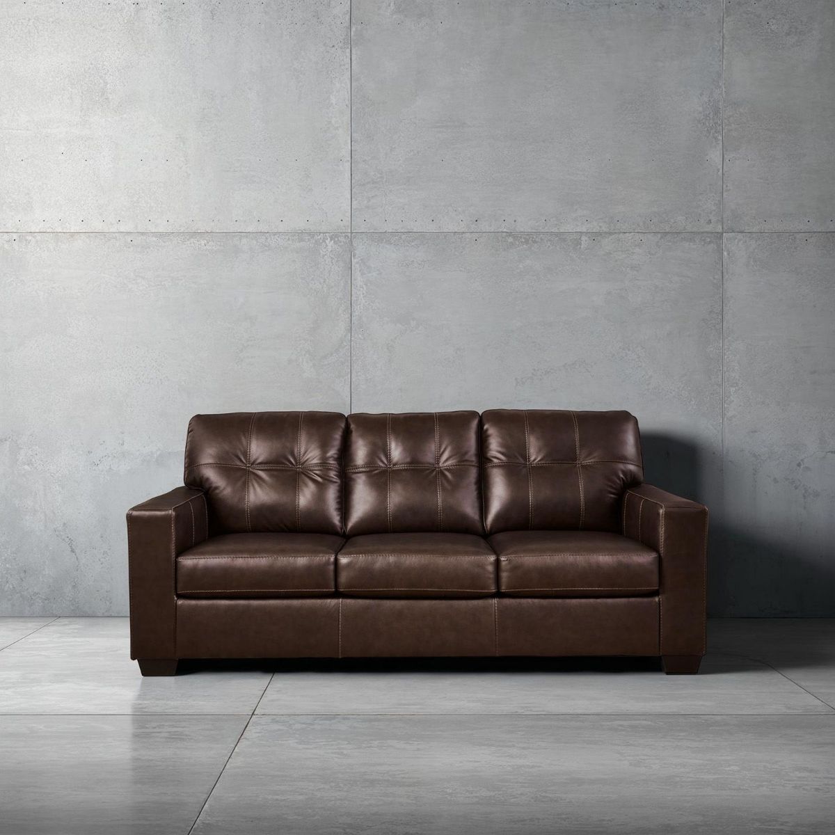 Picture of Santorine Brown Leather Sofa