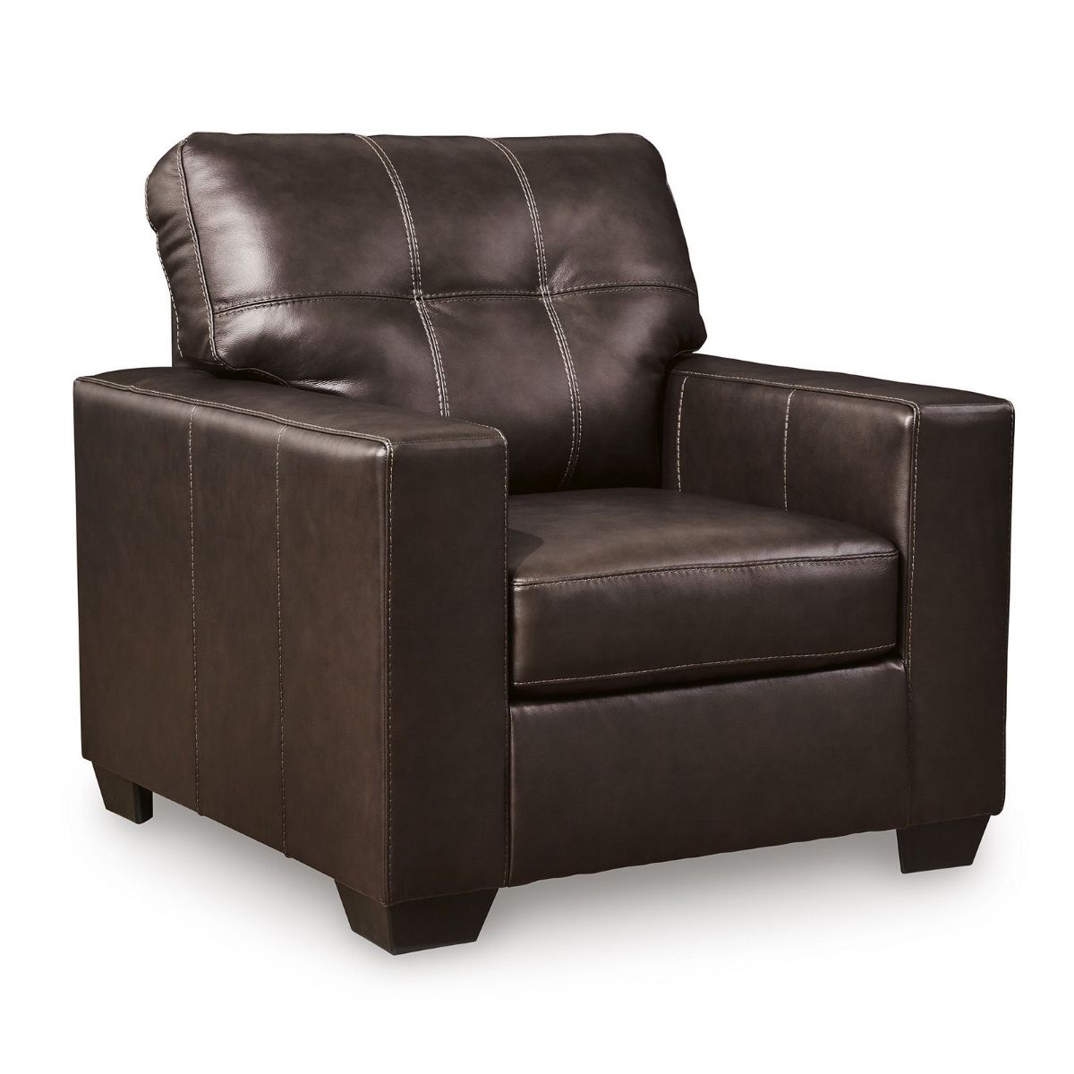 Picture of Santorine Brown Leather Chair