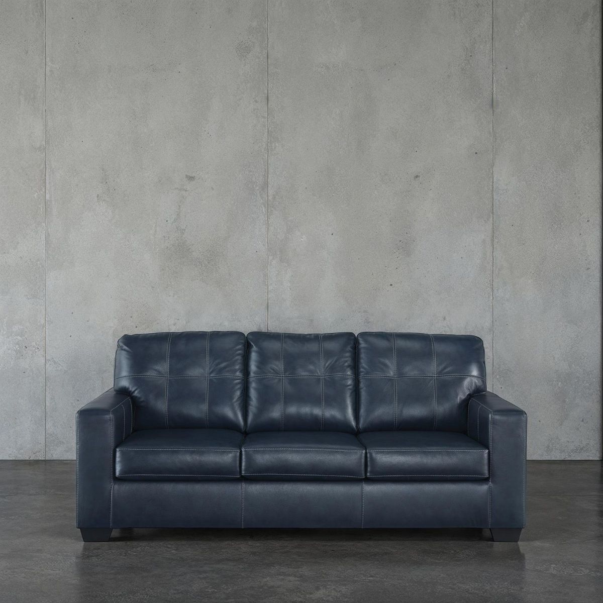 Picture of Santorine Ocean Leather Sofa