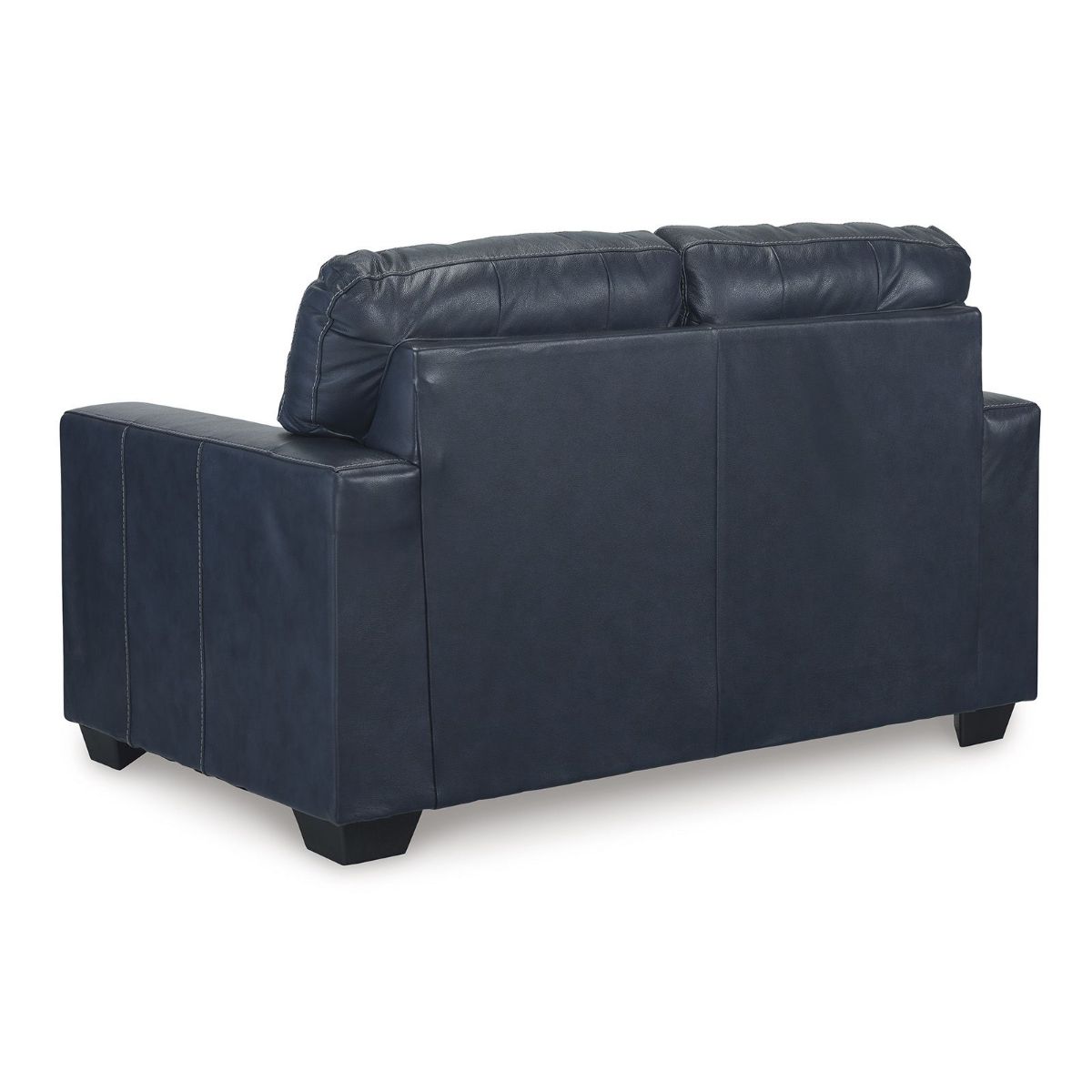 Picture of Santorine Ocean Leather Loveseat