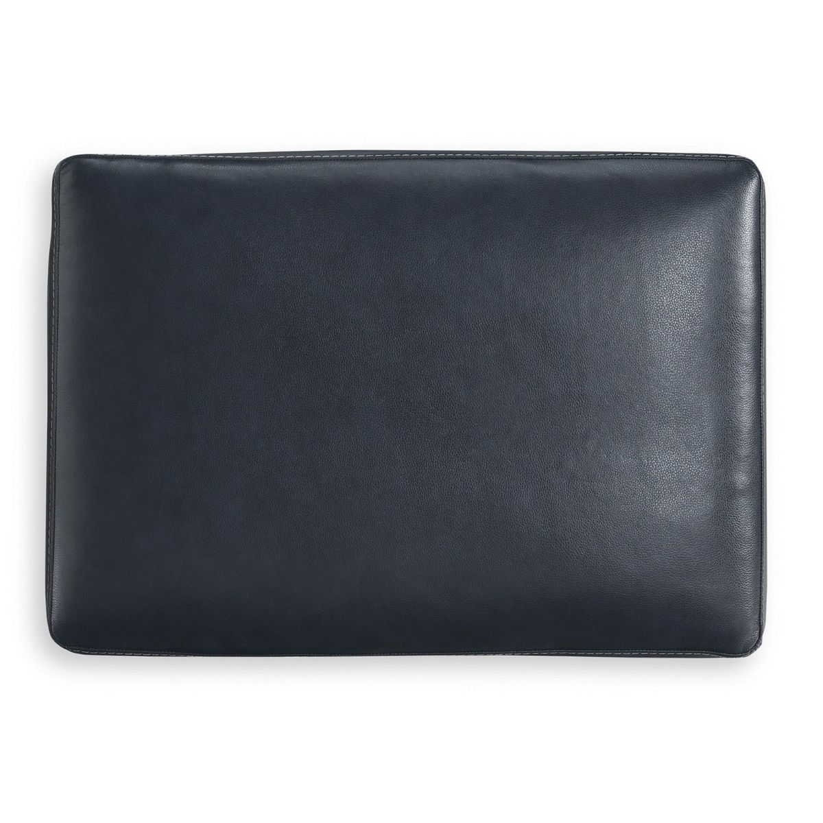 Picture of Santorine Ocean Leather Ottoman