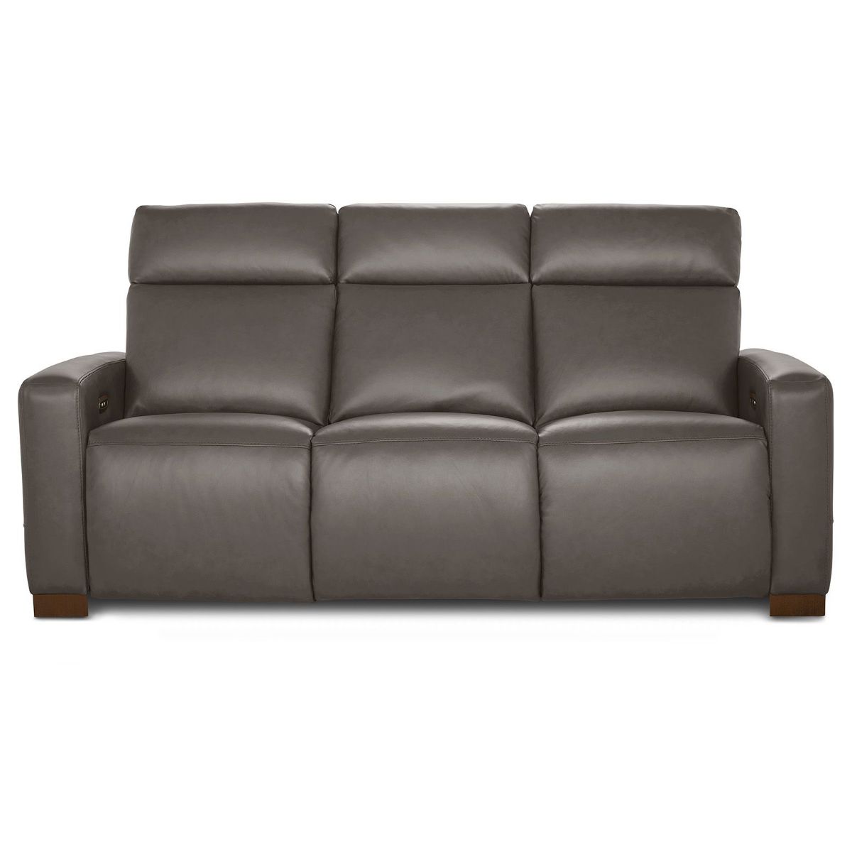 Picture of Acadia Shitake Leather Power Recliner Sofa