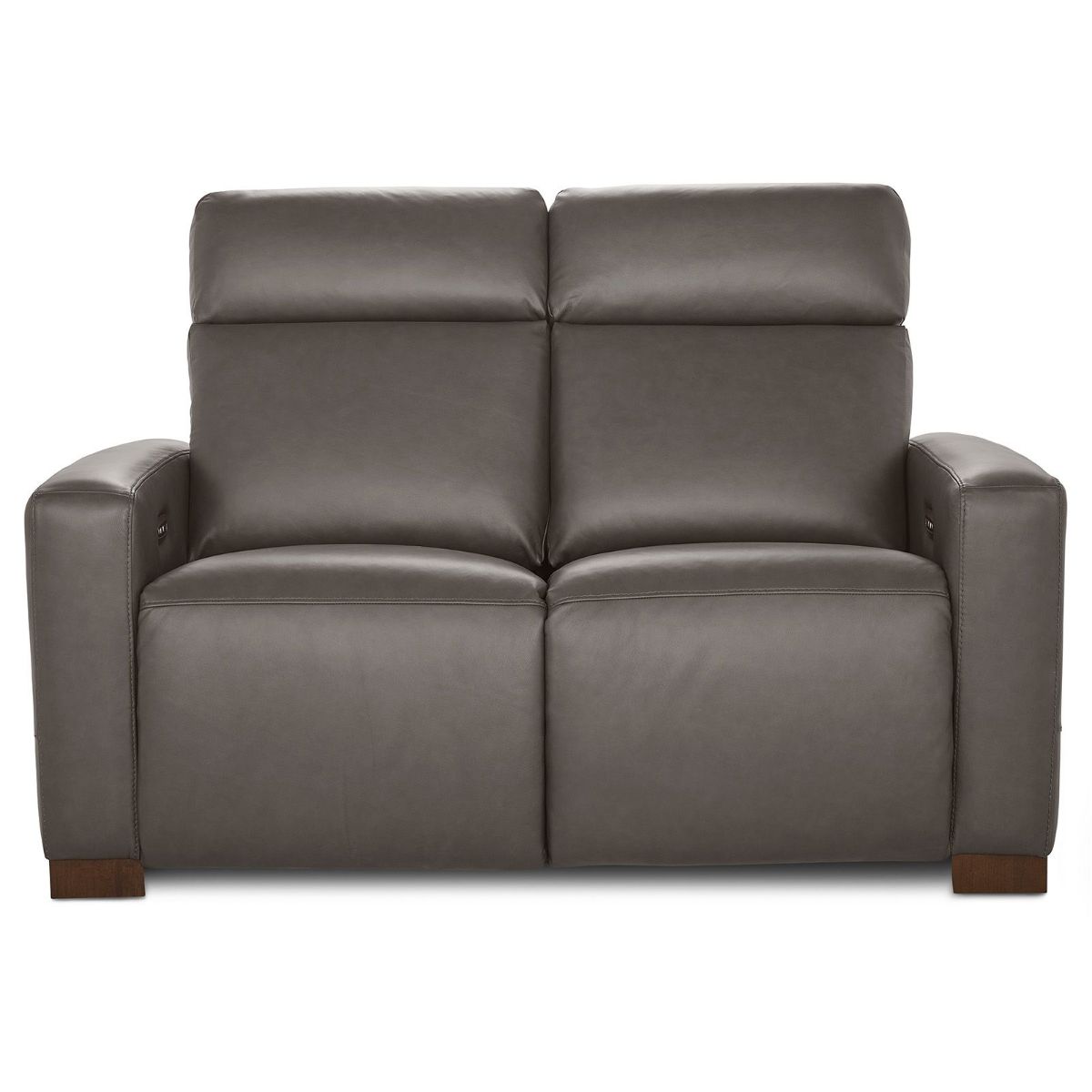 Picture of Acadia Shitake Leather Power Recliner Loveseat