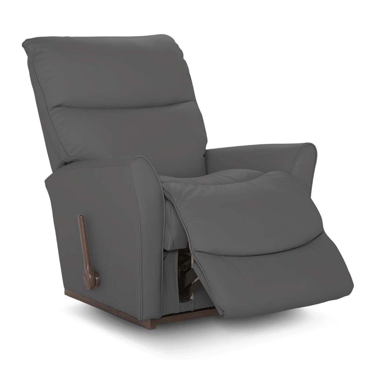 Picture of Rowan Graphite Leather Rocker Recliner