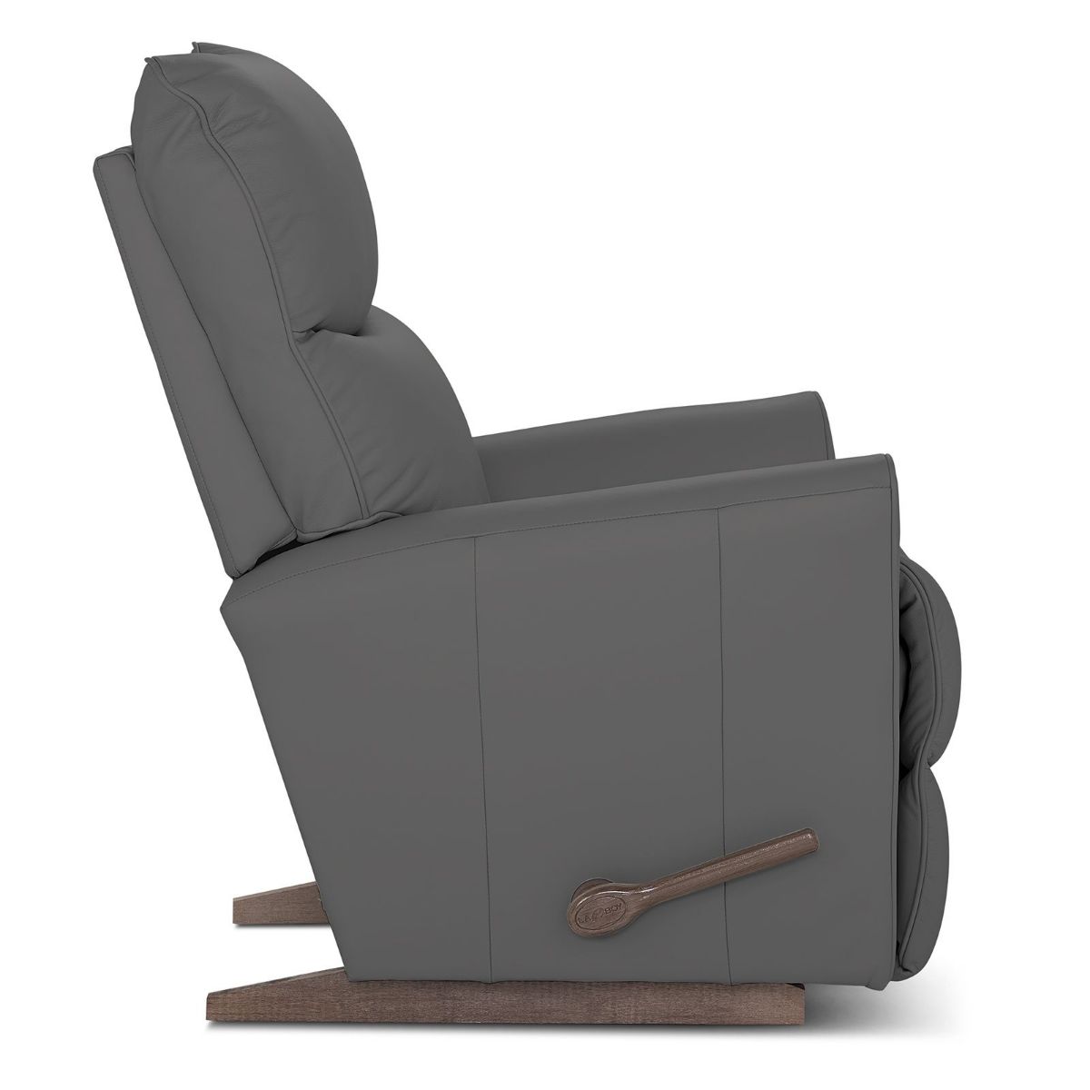 Picture of Rowan Graphite Leather Rocker Recliner