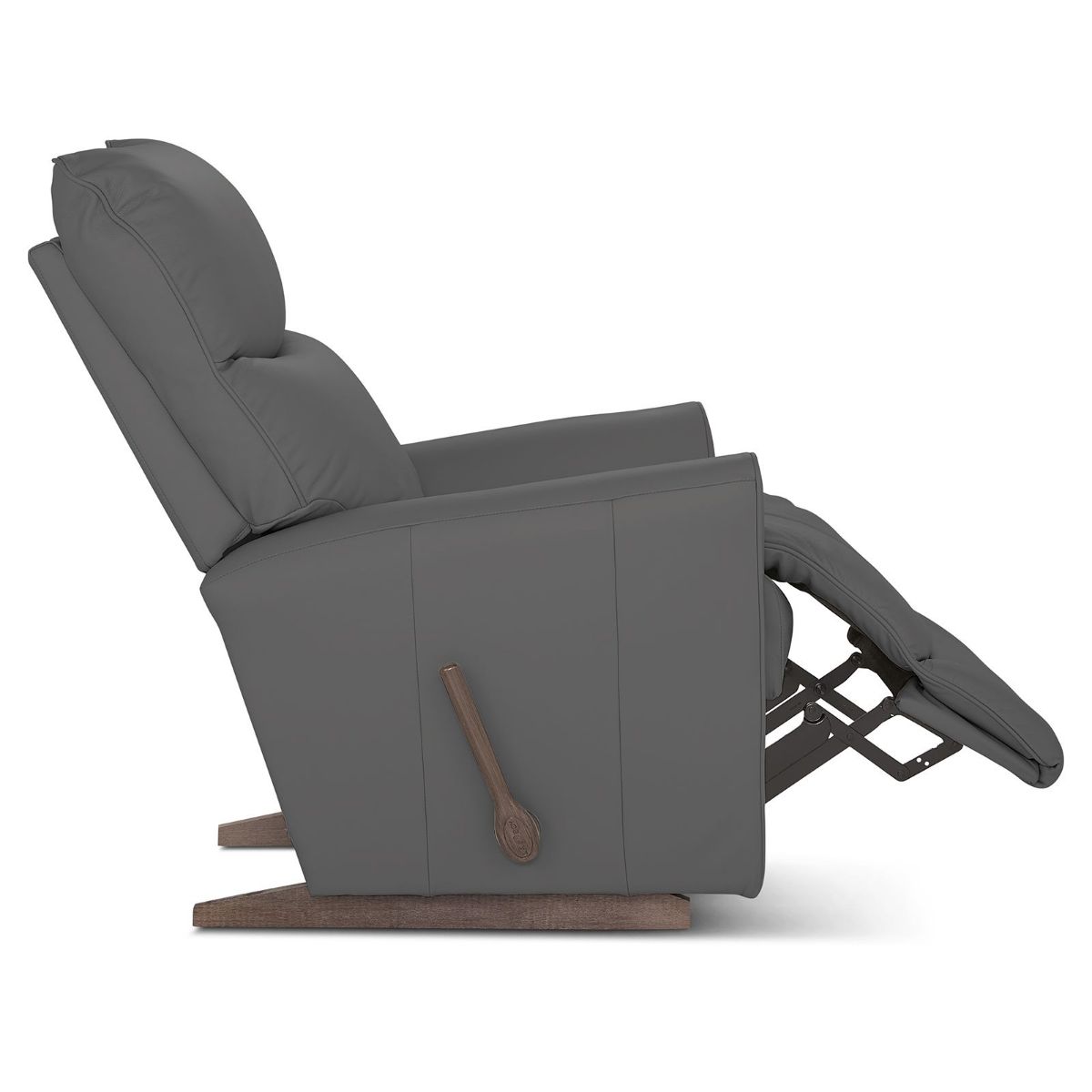 Picture of Rowan Graphite Leather Rocker Recliner