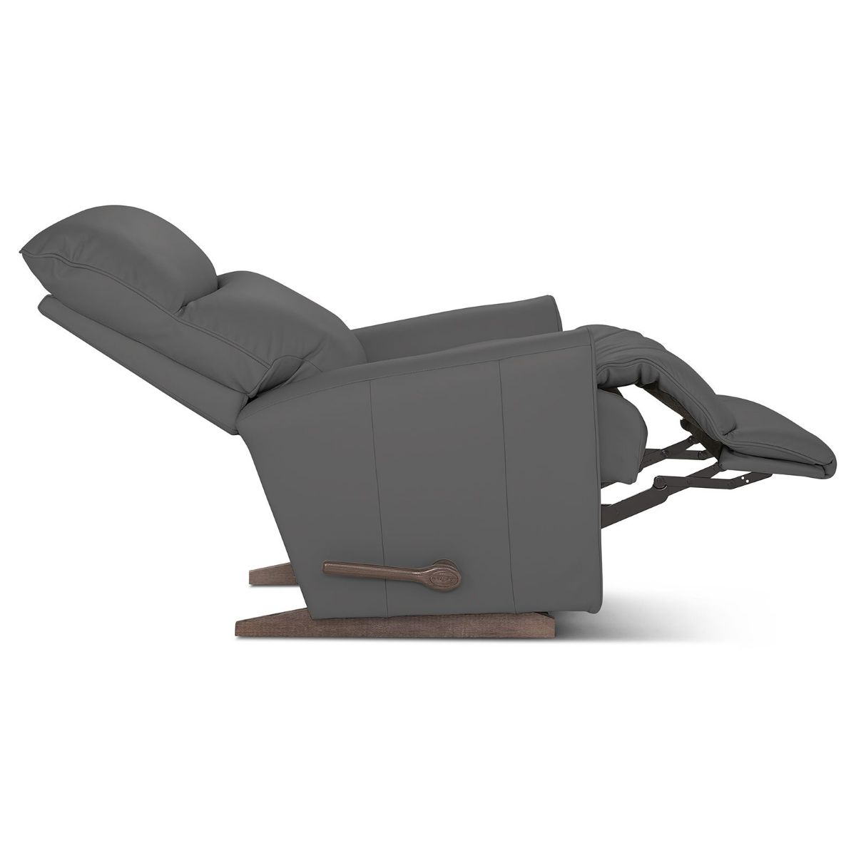 Picture of Rowan Graphite Leather Rocker Recliner