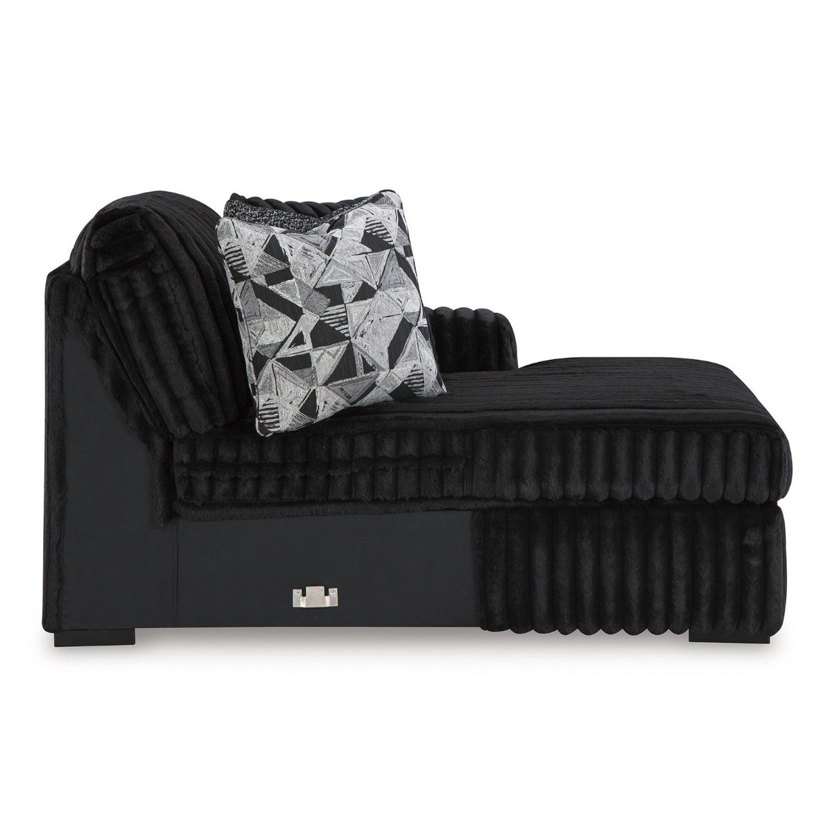 Picture of Midnight Madness Onyx Right Arm Facing Chaise