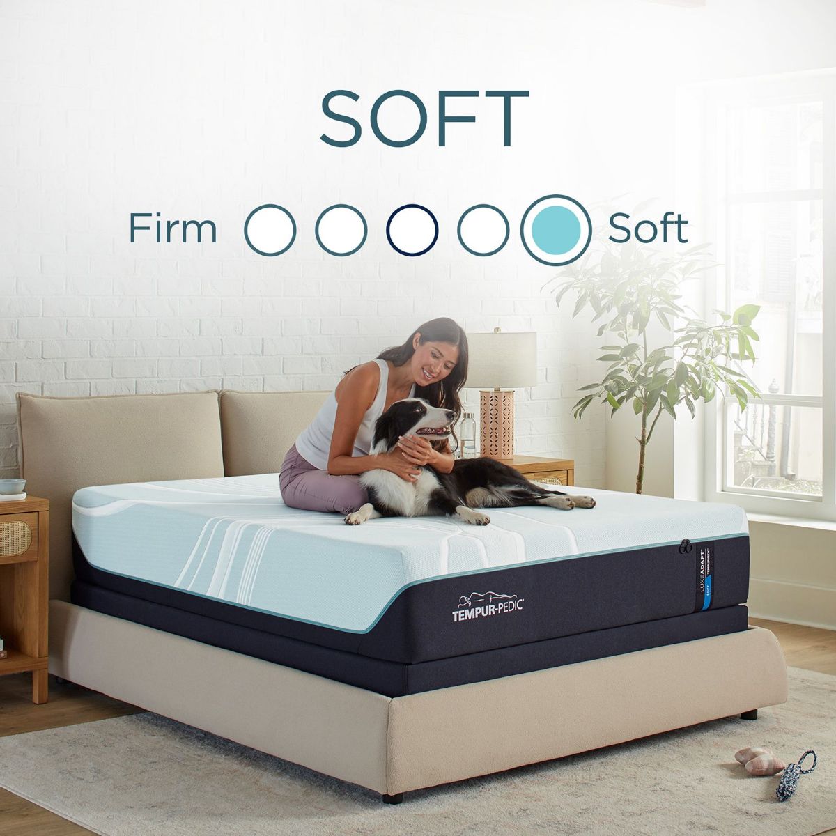 Picture of TEMPUR-LuxeAdapt 2.0 Soft Mattress Set
