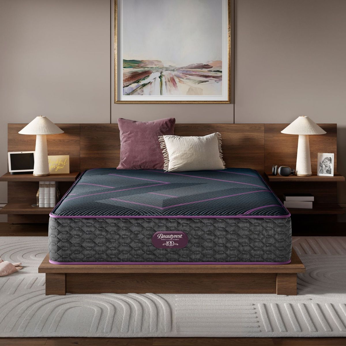 Picture of World Class Plush Hybrid Mattress Set