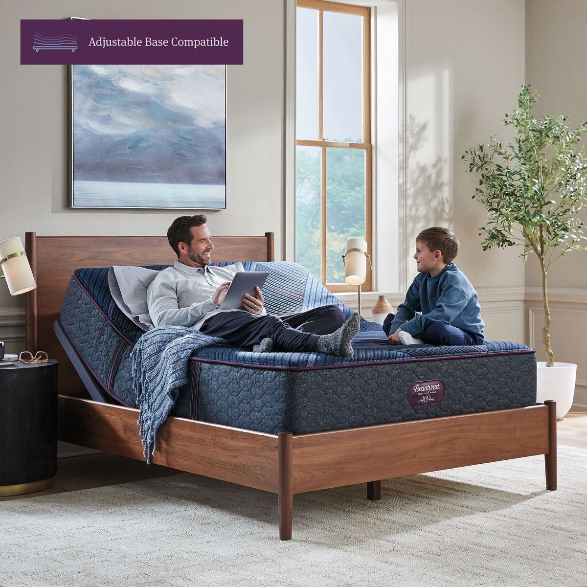 Picture of World Class Plush Hybrid Mattress Set