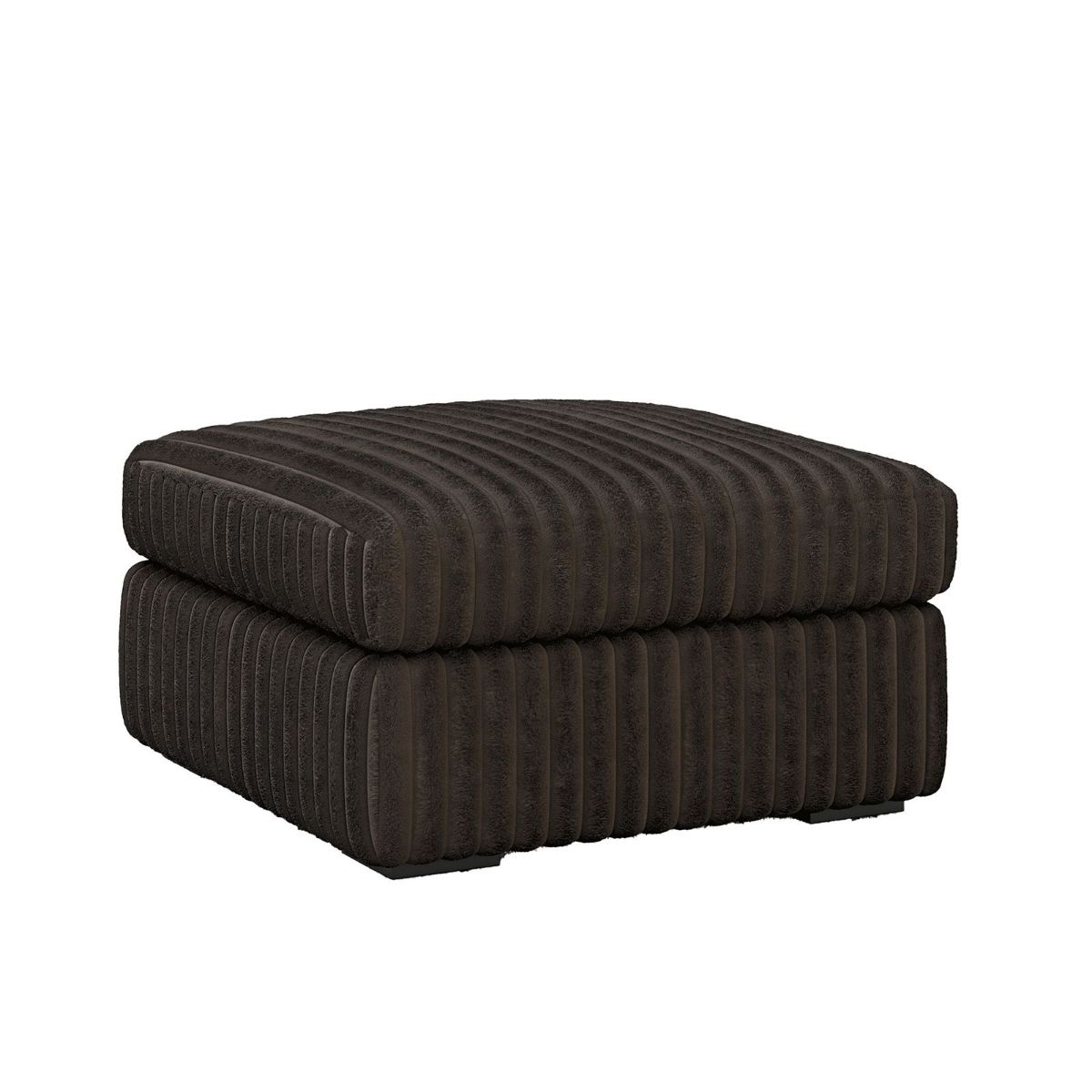 Picture of Midnight Madness Chocolate Oversized Ottoman