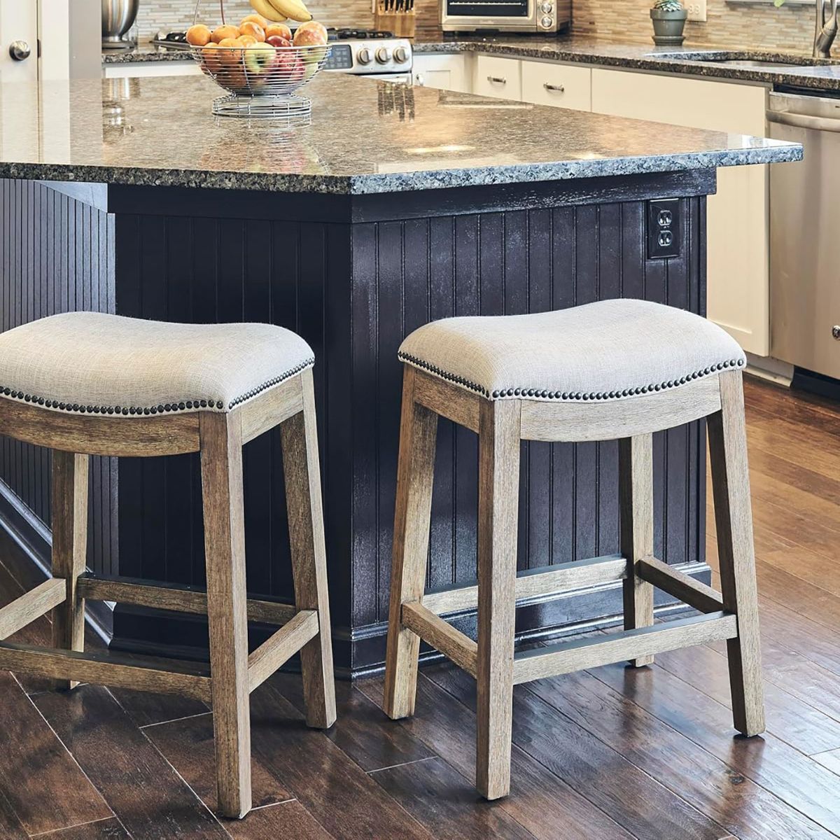 Picture of Saddle Bar Height Stool