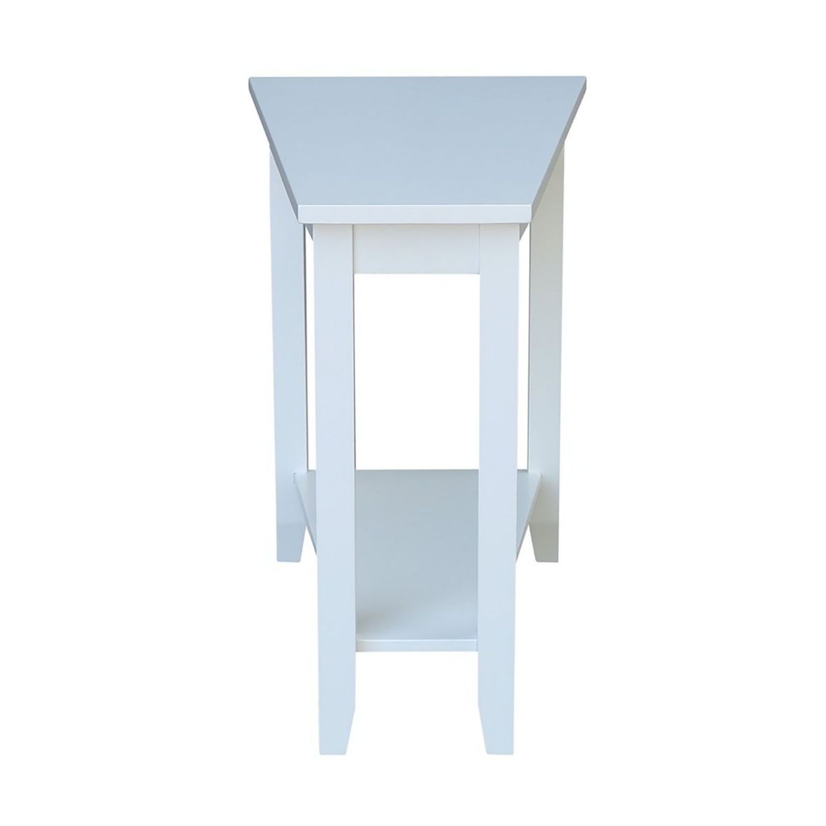 Picture of Keystone White Wedge Table