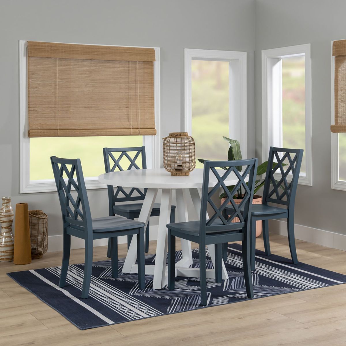 Picture of Maui White Round Dining Table