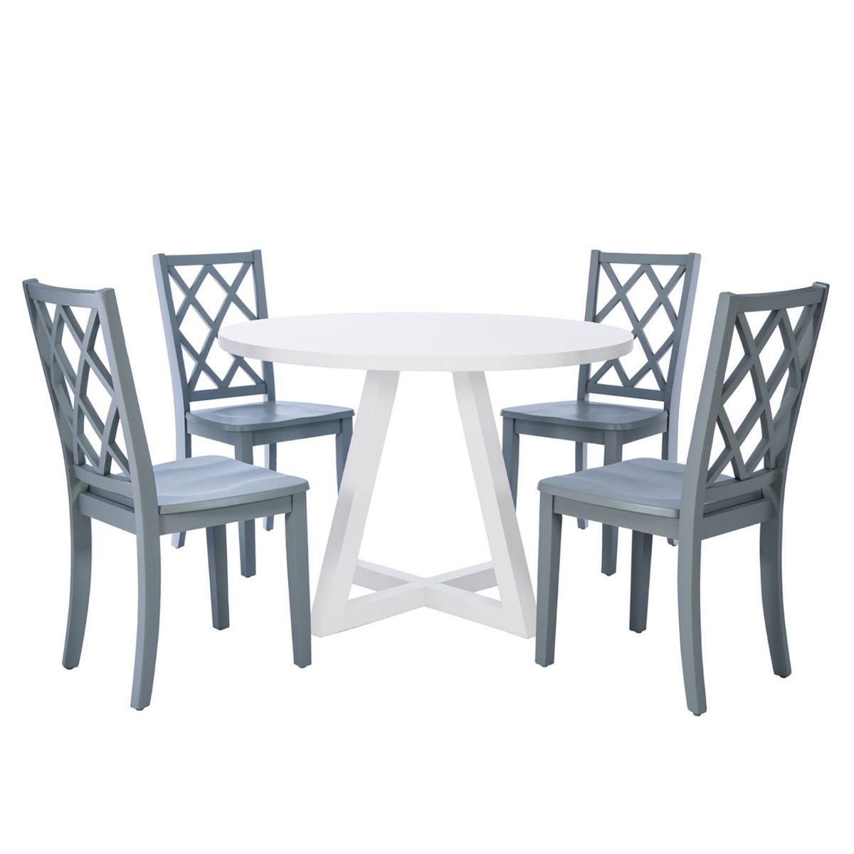 Picture of Maui White Round Dining Table