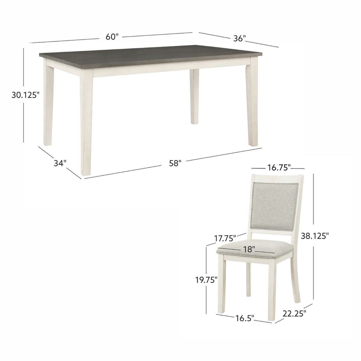 Picture of McKoy 7-Piece Dining Set