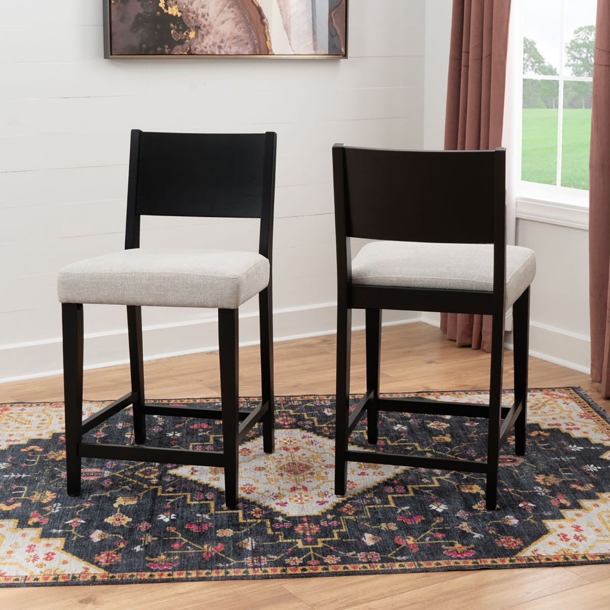 Picture of Cosgrove Black Counter Stool