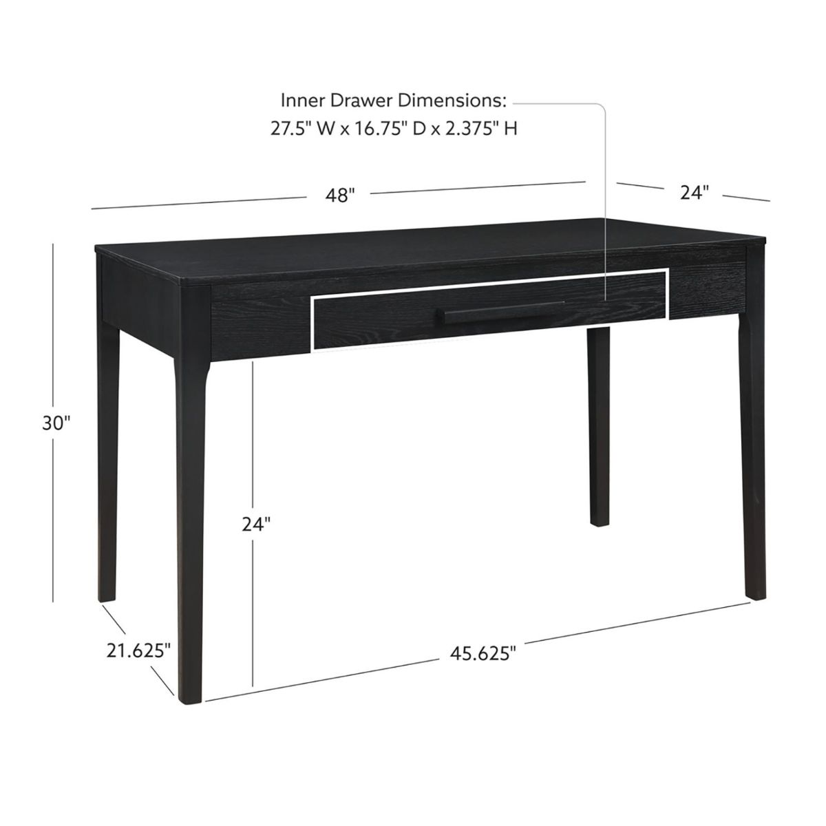 Picture of Wexler Black Desk