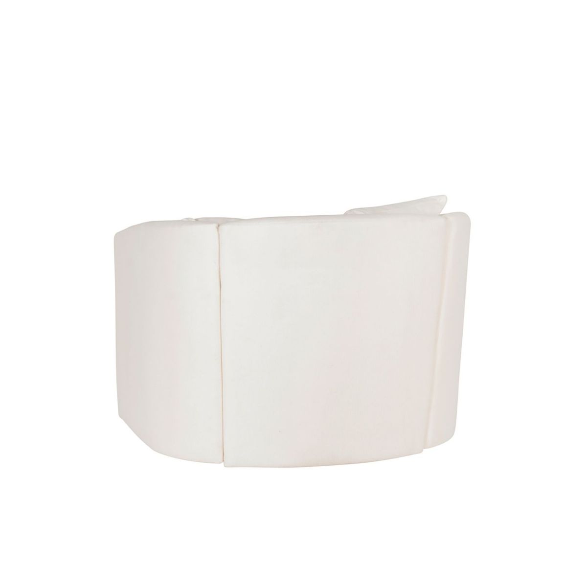Picture of Ruby White Sherpa Swivel Chair