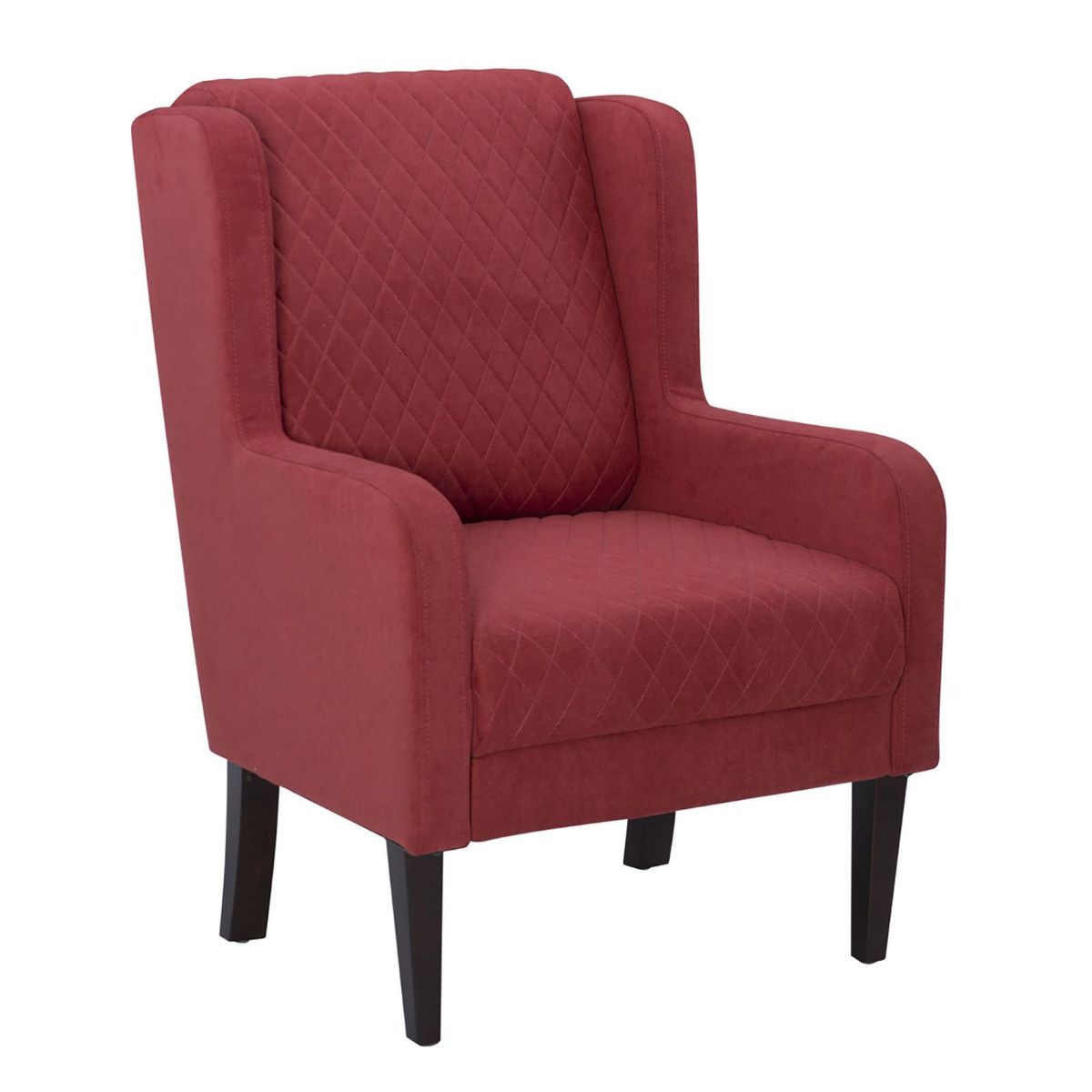 Lyric Rust Wingback Chair