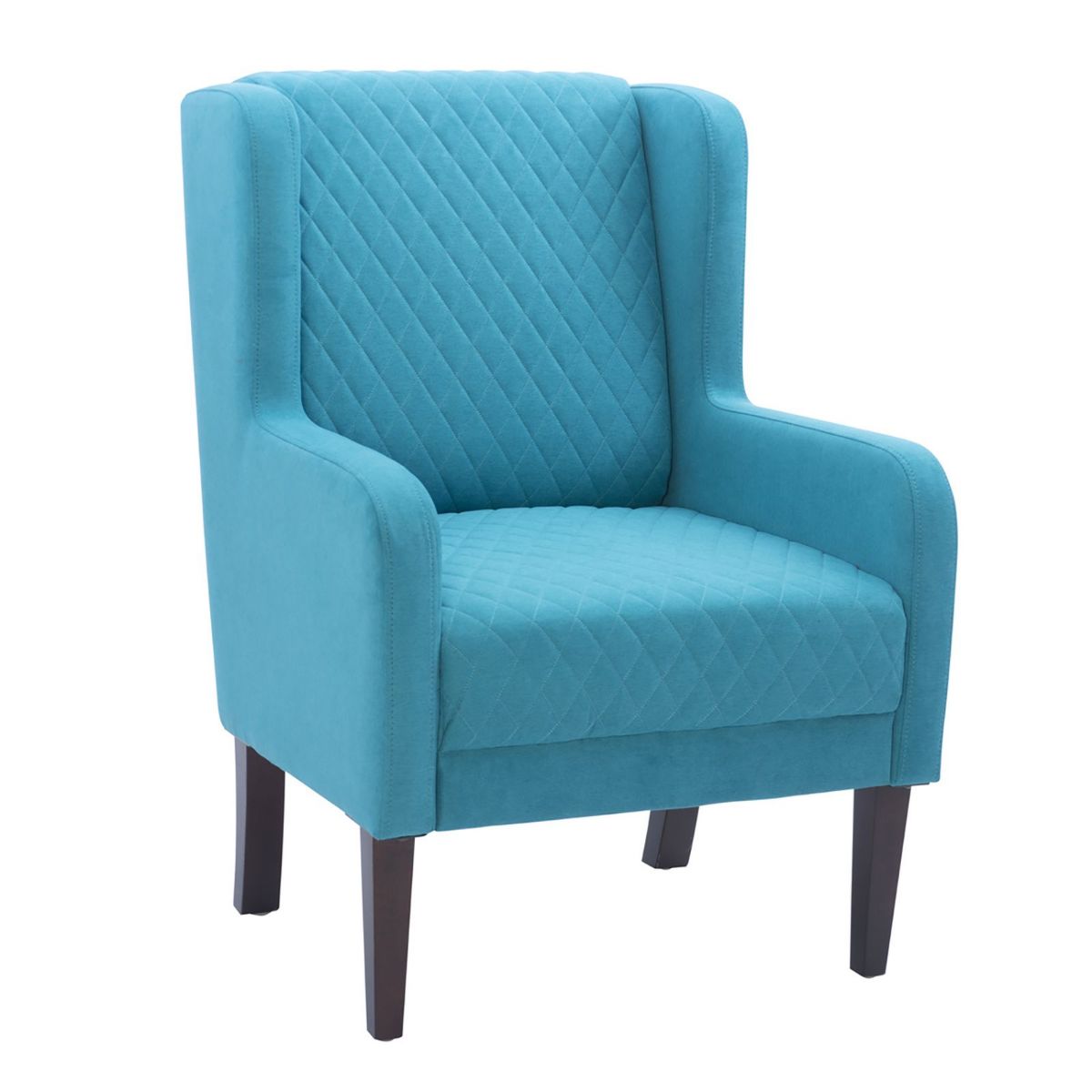 Picture of Teal Wingback Chair