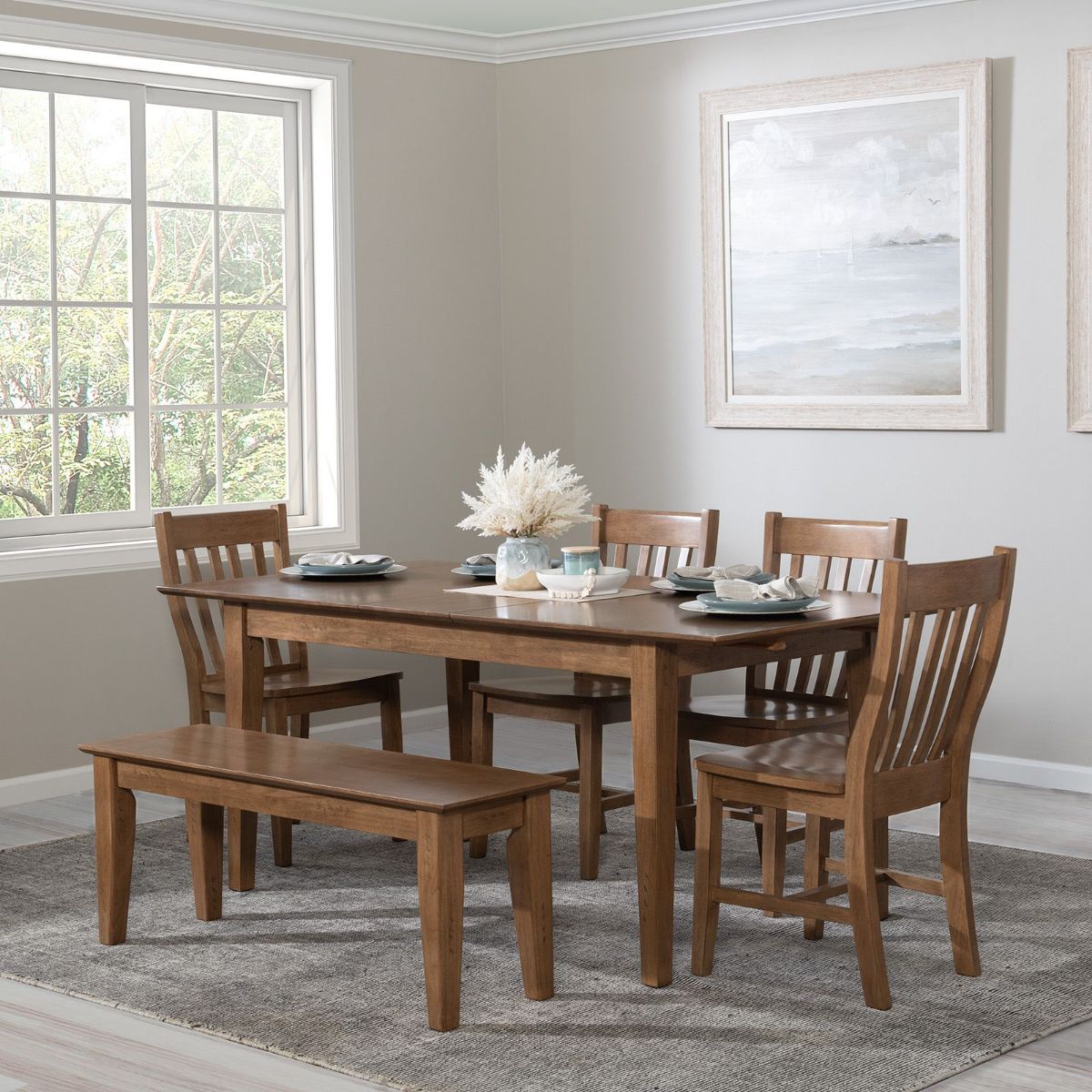 Picture of Hickory Shaker Dining Table