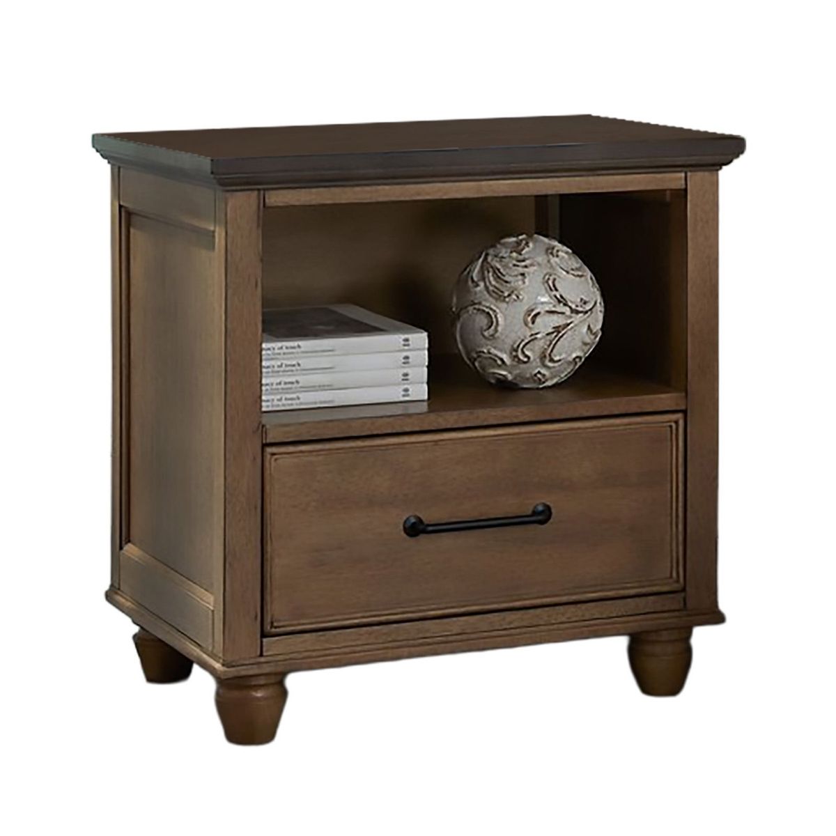 Picture of Vista Hickory Coal Nightstand