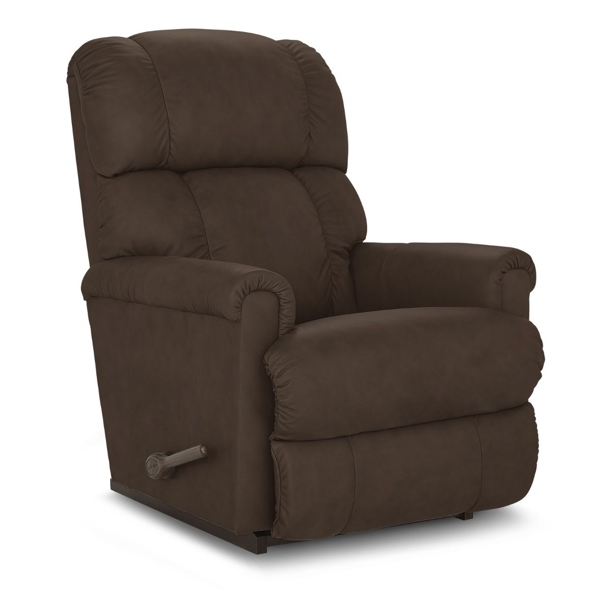 Picture of Pinnacle Brown Leather Rocker Recliner