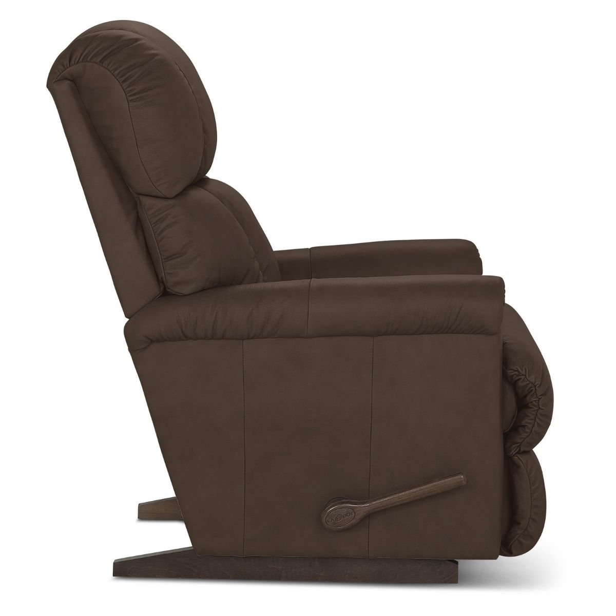 Picture of Pinnacle Brown Leather Rocker Recliner