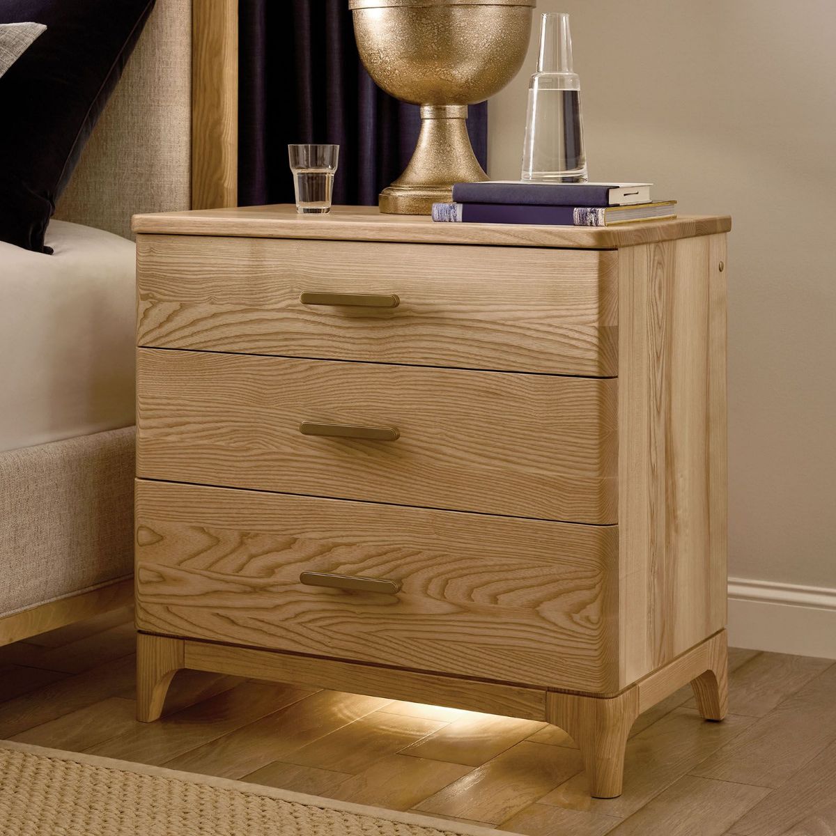Picture of Essence 3-Drawer Nightstand