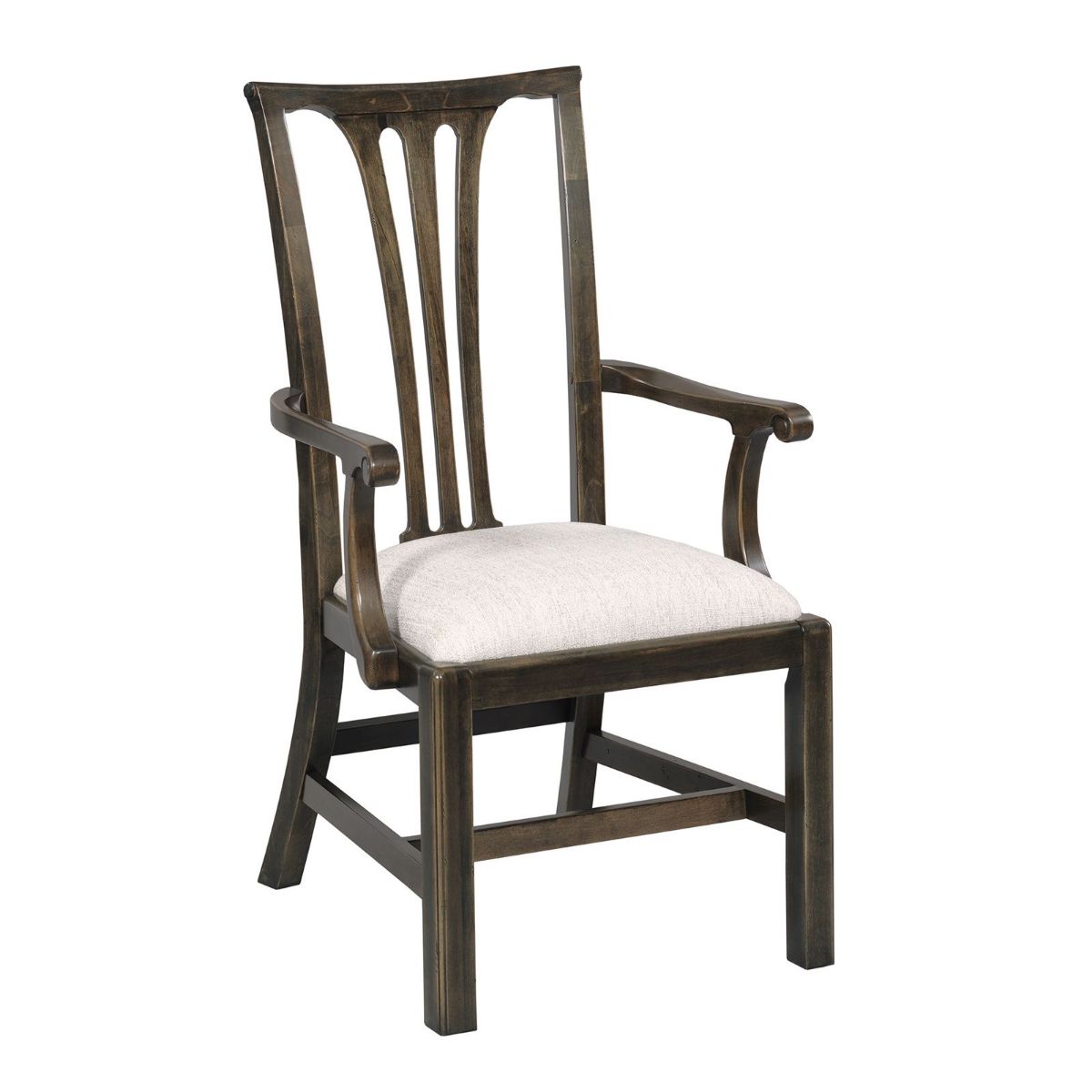 Picture of Fitts Black Arm Chair