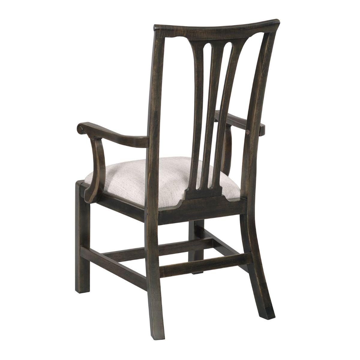 Picture of Fitts Black Arm Chair