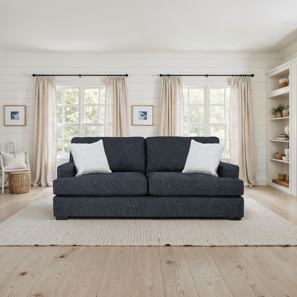 Picture of Paxton Navy Sofa