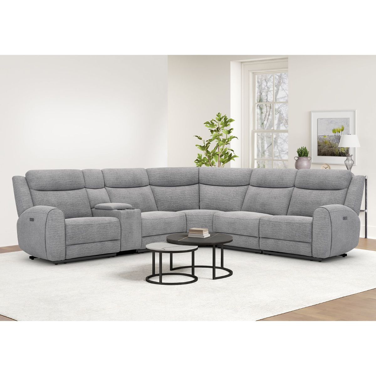 Picture of Everest Gray 6-Piece Sectional