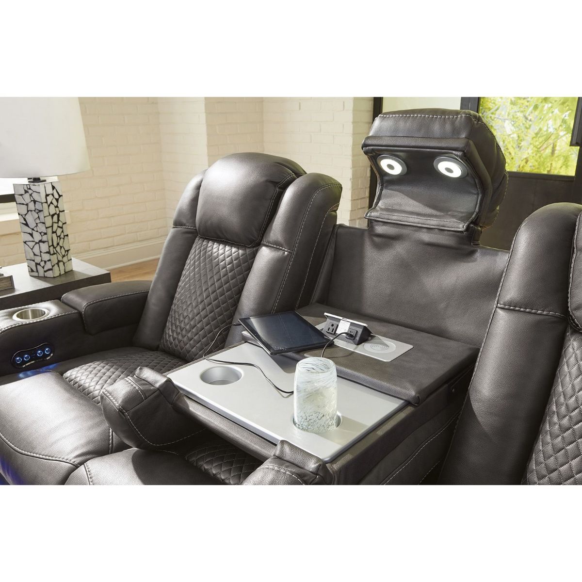 Picture of Fyne-Dyme Shadow Power Recliner Sofa