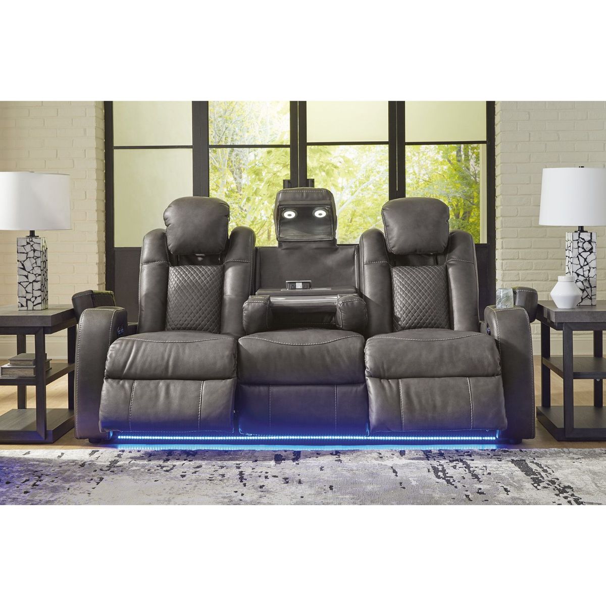 Picture of Fyne-Dyme Shadow Power Recliner Sofa
