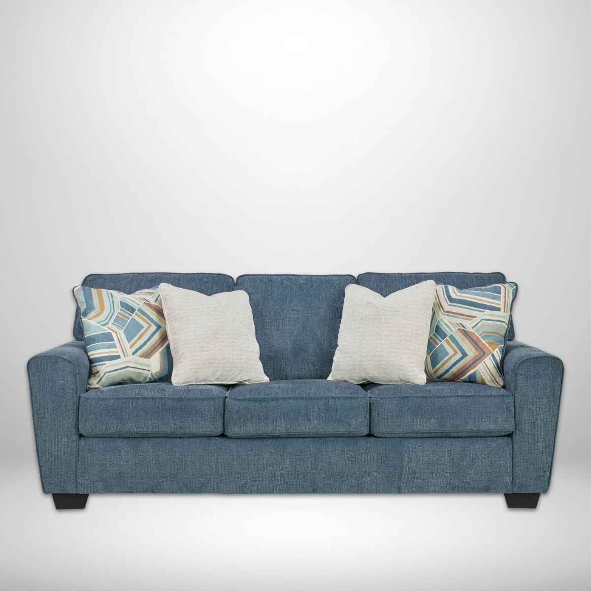 Picture of Cashton Blue Stationary Sofa