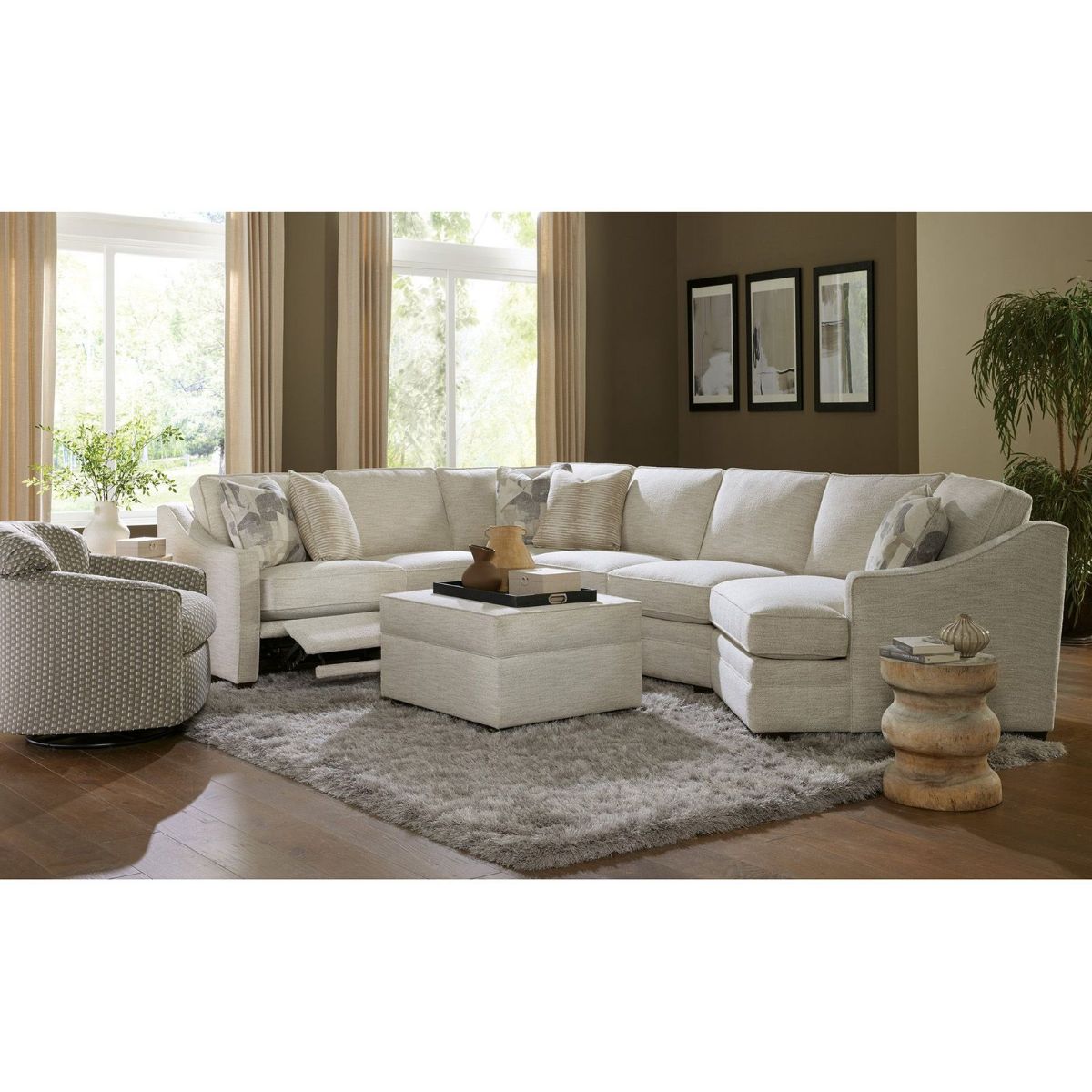 Picture of Homecourt 3-Piece Manual Recliner Sectional