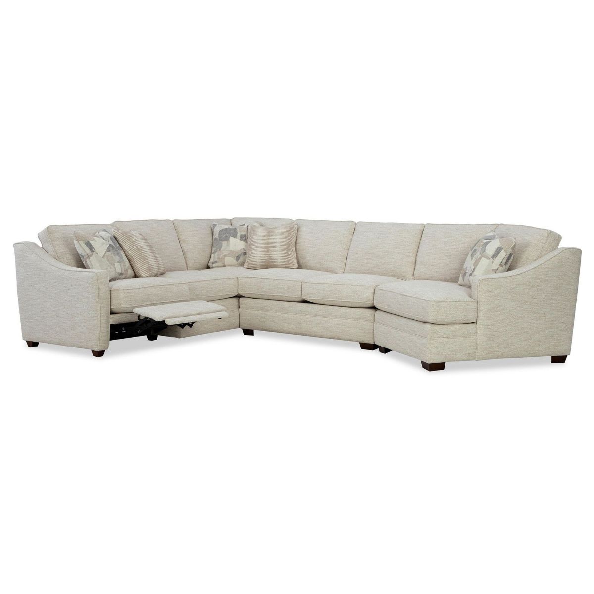 Picture of Homecourt 3-Piece Manual Recliner Sectional