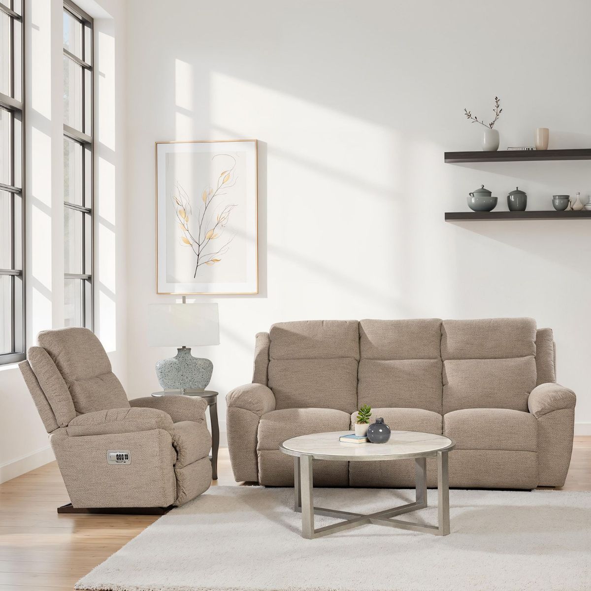 Picture of Joel Mineral Power Recliner Sofa