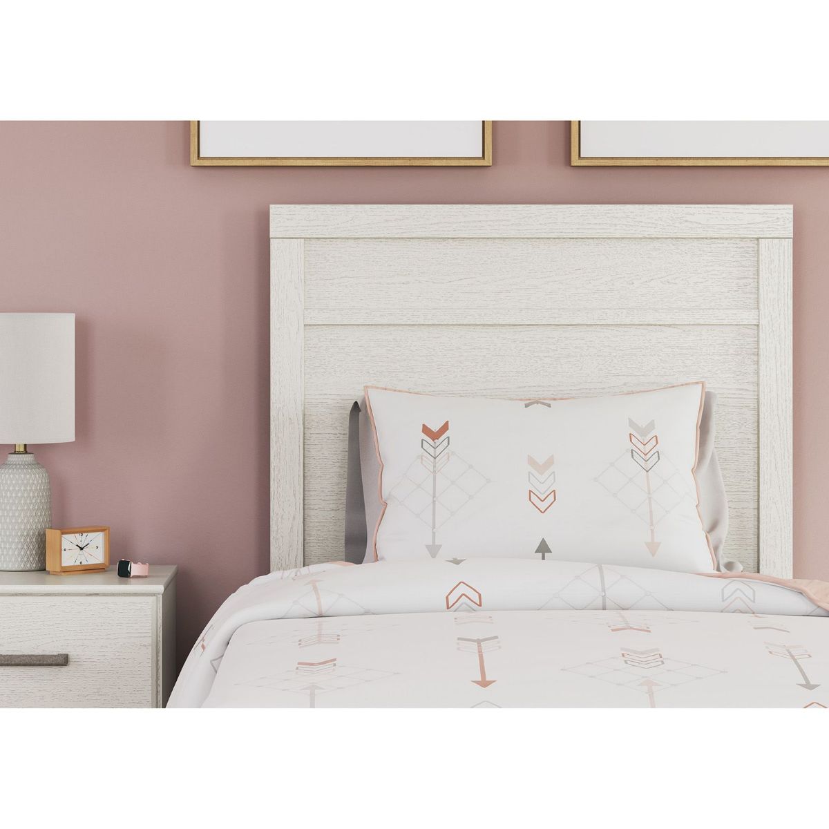 Picture of Stelsie White Twin Bed